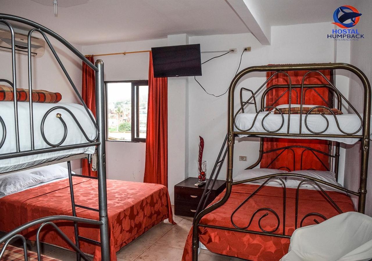 Hostal Humpback Internacional Puerto López エクステリア 写真